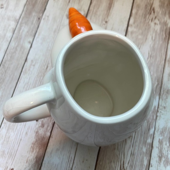 ⤵️ Disney Frozen II Olaf Face 3D Character Face 12 oz Coffee Mug Tea Cup Head - Picture 7 of 8